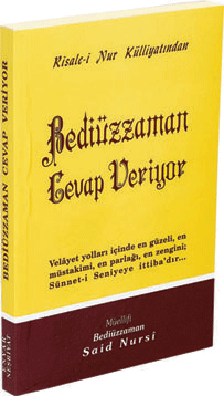 Karton Kapak Bediüzzaman Cevap Veriyor